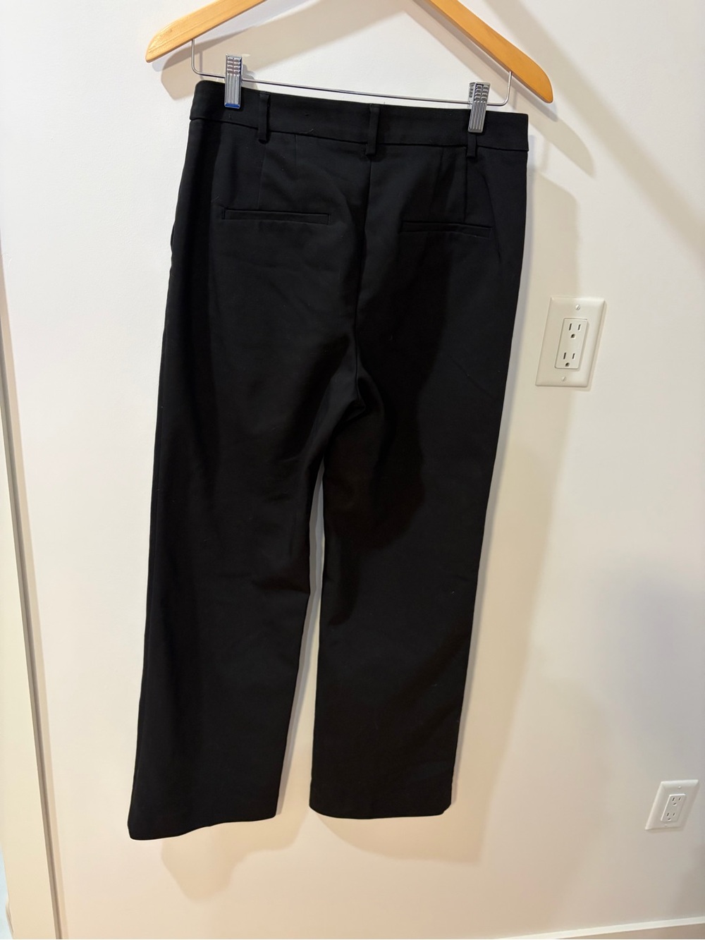 RW&CO. Black Straight-Leg Women's Pants